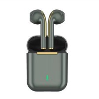 Laudtec Wireless Earbuds Auricular, Sports Headsets Touch Control Auto Pair J18 TWS Earphones//